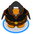 The Brown Viking Costume in-game.
