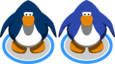 The Blue color compared to the Old Blue.