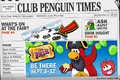 The front cover of The 255th issue of The Club penguin Times