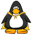 The Gold Cape on a player card.