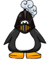 The Iron Helmet on a player.