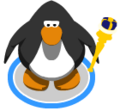 The Royal Blue Scepter in-game.