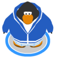 The Seacats Blue Outfit in-game.